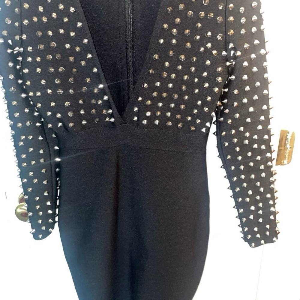 Black Studded Dress